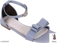 Catalog Name:*Voguish Women Flats*Material: SyntheticSole Material: RubberPattern: SolidFastening & Back Detail: Ankle LoopMultipack: 1 - IND-7