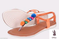 Catalog Name:*Gorgeous Women Flats*Material: SyntheticSole Material: TprPattern: EmbellishedFastening & Back Detail: BackstrapMultipack: 1 - IND-9