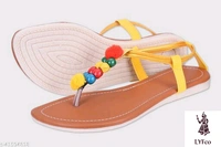 Catalog Name:*Gorgeous Women Flats*Material: SyntheticSole Material: TprPattern: EmbellishedFastening & Back Detail: BackstrapMultipack: 1 - IND-6