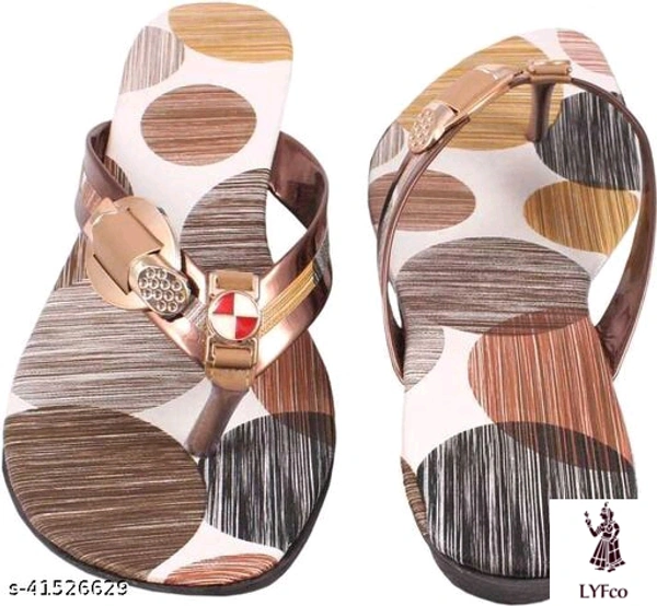 Catalog Name:*Voguish Women Flats*Material: SyntheticSole Material: PvcPattern: SolidFastening & Back Detail: Open BackMultipack: 1 - IND-8