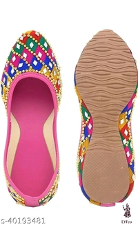 Catalog Name:*Alluring Women Bellies & Ballerinas*Material: SyntheticSole Material: PvcPattern: EmbellishedFastening & Back Detail: Closed BackMultipack: 1 - INS-6