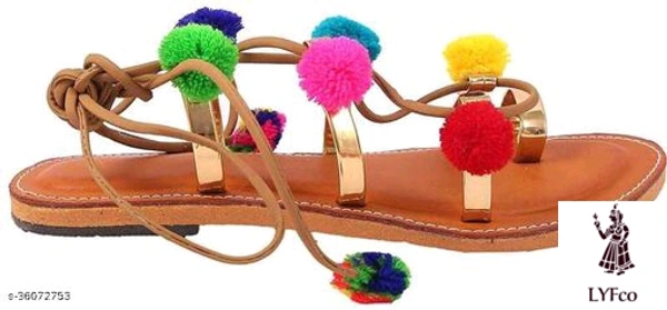 Catalog Name:*Ravishing Women Juttis & Mojaris*Material: Syntethic LeatherSole Material: RubberPattern: StripedFastening & Back Detail: Lace-UpMultipack: 1 - IND-7
