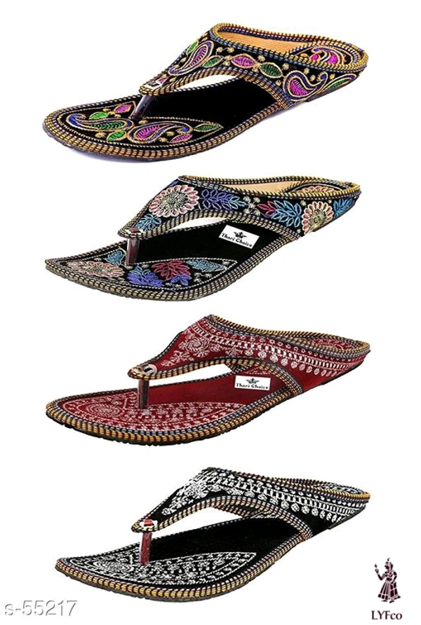 Catalog Name:*Ethnic Footwear Pack* - 9