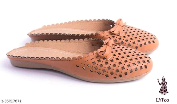 Catalog Name:*Modern Women Bellies & Ballerinas*Material: Syntethic LeatherSole Material: TprPattern: SolidFastening & Back Detail: Open BackMultipack: 1 - 8