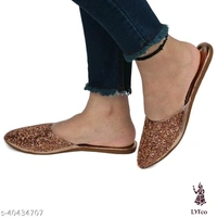 Catalog Name:*Stylish Women Juttis & Mojaris*Material: SuedesyntheticSole Material: TprPattern: Embellished - 6