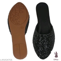 Catalog Name:*Stylish Women Juttis & Mojaris*Material: SuedesyntheticSole Material: TprPattern: Embellished - 9