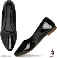 Catalog Name:*Gorgeous Women Bellies & Ballerinas*Material: Patent LeatherSole Material: TprPattern: SolidFastening & Back Detail: Slip-OnMultipack: 1 - 6