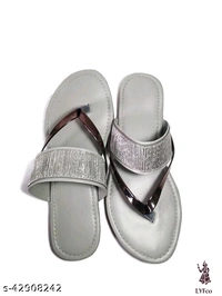 Catalog Name:*Fashionate Women Juttis & Mojaris*Material: Syntethic LeatherSole Material: TprPattern: SolidFastening & Back Detail: Ankle LoopMultipack: 1 - 5