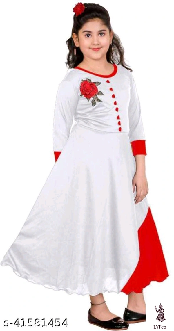 Catalog Name:*Pretty Classy Girls Frocks & Dresses*Fabric: Cotton BlendSleeve Length: Sleeveless,Long Sleeves,Three-Quarter SleevesPattern: Printed,Checked,Self-DesignMultipack: Single - 3-4 Years