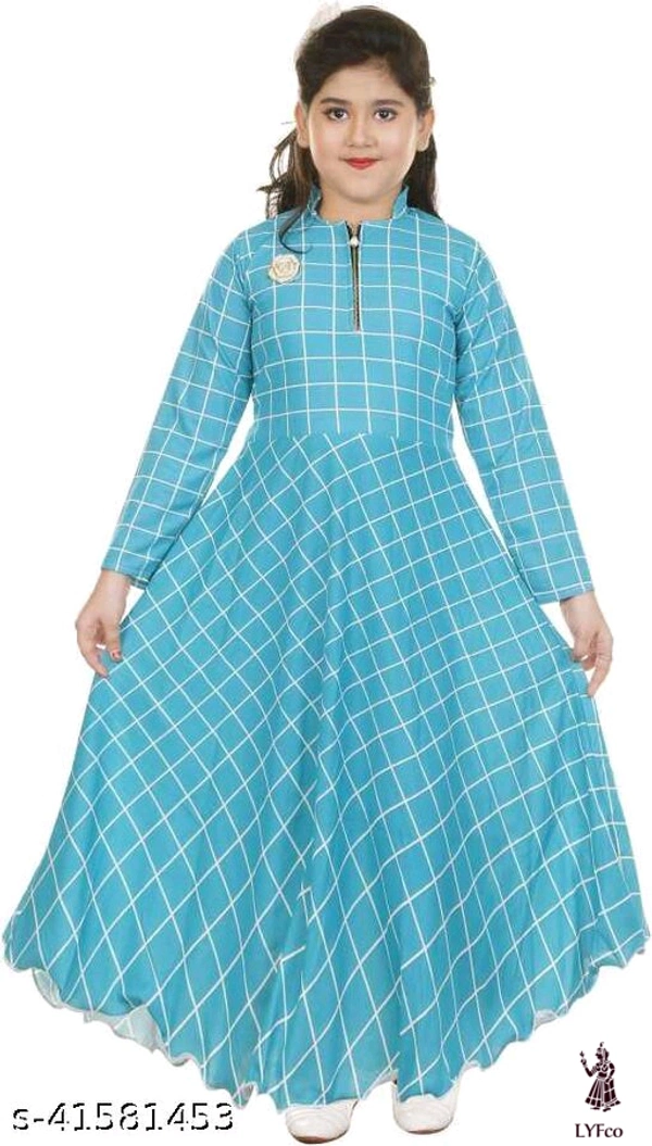 Catalog Name:*Pretty Classy Girls Frocks & Dresses*Fabric: Cotton BlendSleeve Length: Sleeveless,Long Sleeves,Three-Quarter SleevesPattern: Printed,Checked,Self-DesignMultipack: Single - 6-7 Years