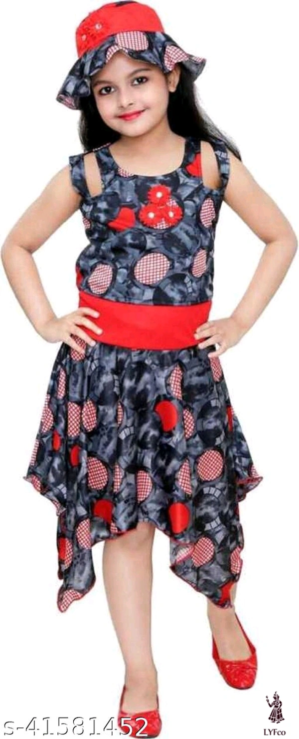 Catalog Name:*Pretty Classy Girls Frocks & Dresses*Fabric: Cotton BlendSleeve Length: Sleeveless,Long Sleeves,Three-Quarter SleevesPattern: Printed,Checked,Self-DesignMultipack: Single - 4-5 Years