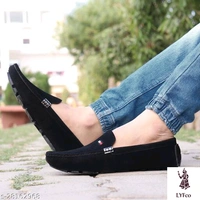 Catalog Name:*Attractive Men Loafers*Material: SuedeSole Material: PvcFastening: Slip On - 5
