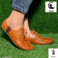Catalog Name:*Trendy Men Loafers*Material: Faux Leather/LeatheretteSole Material: Rubber - 6