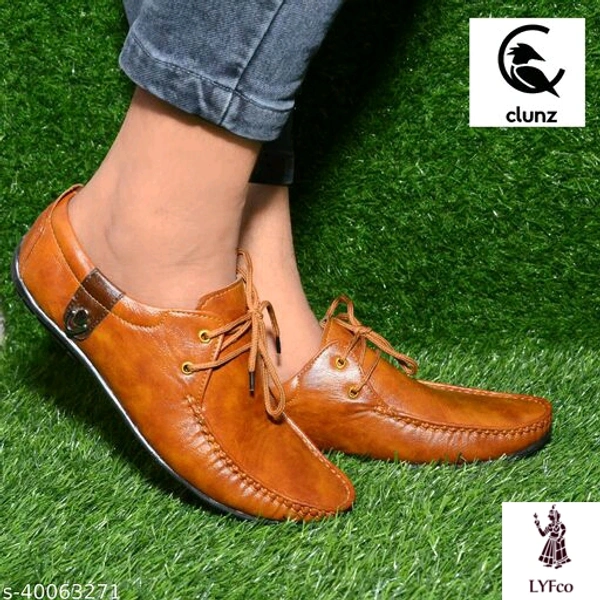 Catalog Name:*Trendy Men Loafers*Material: Faux Leather/LeatheretteSole Material: Rubber - 6