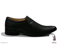 Catalog Name:*Latest Trendy Men Formal Shoes*Material: Syntethic LeatherSole Material: PVCFastening & Back Detail: Slip-OnPattern: SolidMultipack: 1 - 9