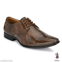 Catalog Name:*Modern Graceful Men Formal Shoes*Material: Syntethic LeatherSole Material: PUFastening & Back Detail: Lace-UpPattern: SolidMultipack: 1 - 10