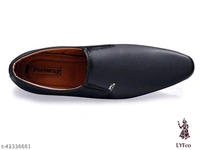 Catalog Name:*Unique Trendy Men Formal Shoes*Material: Syntethic LeatherFastening & Back Detail: Variable (Product Dependent)Pattern: SolidMultipack: 1 - 6