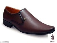 Catalog Name:*Unique Trendy Men Formal Shoes*Material: Syntethic LeatherFastening & Back Detail: Variable (Product Dependent)Pattern: SolidMultipack: 1 - 8
