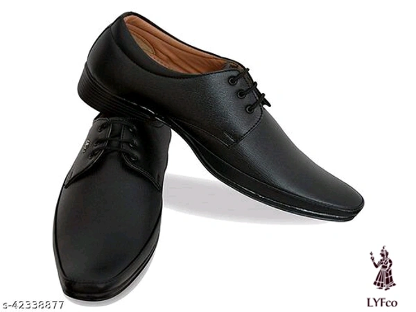 Catalog Name:*Unique Trendy Men Formal Shoes*Material: Syntethic LeatherFastening & Back Detail: Variable (Product Dependent)Pattern: SolidMultipack: 1 - 9