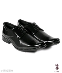 Catalog Name:*Modern Trendy Men Formal Shoes*Material: Syntethic LeatherSole Material: RubberFastening & Back Detail: Lace-UpPattern: SolidMultipack: 1 - 10