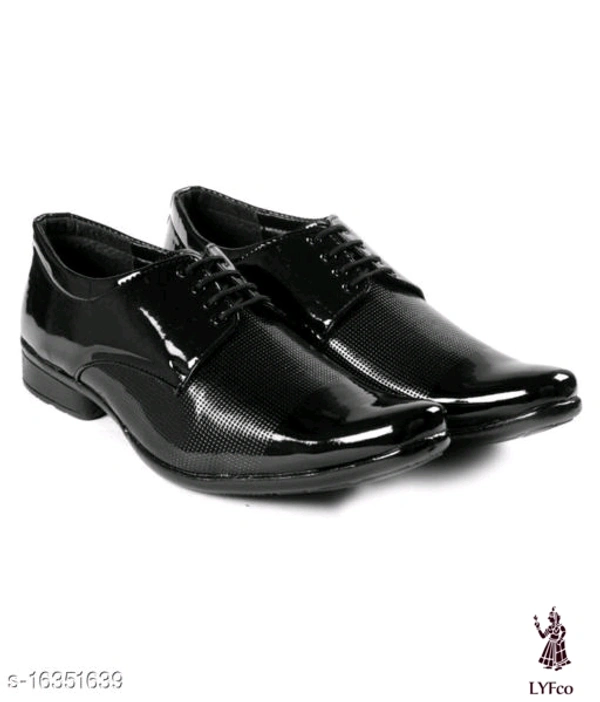 Catalog Name:*Modern Trendy Men Formal Shoes*Material: Syntethic LeatherSole Material: RubberFastening & Back Detail: Lace-UpPattern: SolidMultipack: 1 - 10