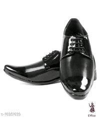 Catalog Name:*Modern Trendy Men Formal Shoes*Material: Syntethic LeatherSole Material: RubberFastening & Back Detail: Lace-UpPattern: SolidMultipack: 1 - 10