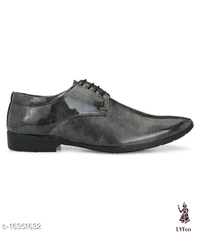 Catalog Name:*Modern Trendy Men Formal Shoes*Material: Syntethic LeatherSole Material: RubberFastening & Back Detail: Lace-UpPattern: SolidMultipack: 1 - 8
