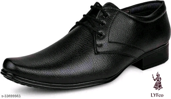 Catalog Name:*Unique Trendy Men Formal Shoes*Material: Syntethic LeatherSole Material: PVCFastening & Back Detail: Lace-UpPattern: SolidMultipack: 1 - 6