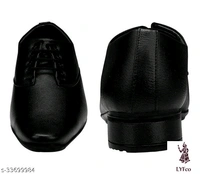 Catalog Name:*Unique Trendy Men Formal Shoes*Material: Syntethic LeatherSole Material: PVCFastening & Back Detail: Lace-UpPattern: SolidMultipack: 1 - 7