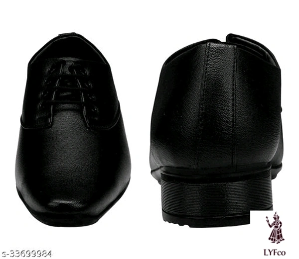 Catalog Name:*Unique Trendy Men Formal Shoes*Material: Syntethic LeatherSole Material: PVCFastening & Back Detail: Lace-UpPattern: SolidMultipack: 1 - 7