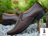 Catalog Name:*Aadab Fabulous Men Formal Shoes*Material: Syntethic LeatherSole Material: TPRFastening & Back Detail: Product DependentPattern: SolidMultipack: 1 - 6