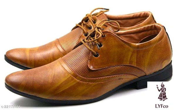 Catalog Name:*Aadab Graceful Men Formal Shoes*Material: Syntethic LeatherFastening & Back Detail: Lace-Up - 6