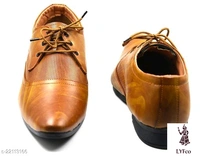 Catalog Name:*Aadab Graceful Men Formal Shoes*Material: Syntethic LeatherFastening & Back Detail: Lace-Up - 9