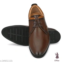Catalog Name:*Relaxed Fabulous Men Formal Shoes*Material: SyntheticSole Material: TPRFastening & Back Detail: Lace-UpPattern: Solid - 10
