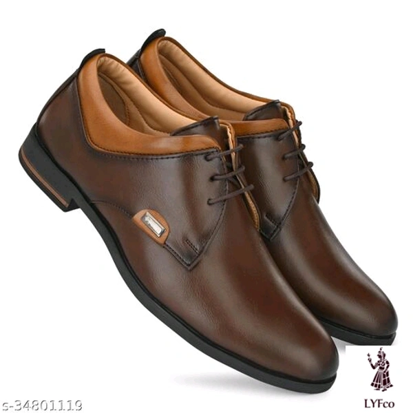 Catalog Name:*Relaxed Fabulous Men Formal Shoes*Material: SyntheticSole Material: TPRFastening & Back Detail: Lace-UpPattern: Solid - 10