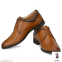 Catalog Name:*Relaxed Fabulous Men Formal Shoes*Material: SyntheticSole Material: TPRFastening & Back Detail: Lace-UpPattern: Solid - 10