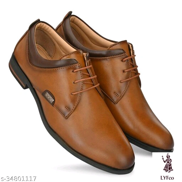 Catalog Name:*Relaxed Fabulous Men Formal Shoes*Material: SyntheticSole Material: TPRFastening & Back Detail: Lace-UpPattern: Solid - 10