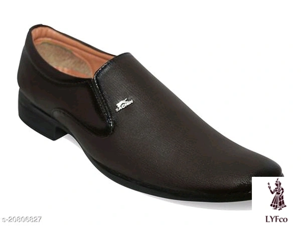 Catalog Name:*Relaxed Graceful Men Formal Shoes*Material: Syntethic LeatherSole Material: PVCFastening & Back Detail: Slip-OnMultipack: 1 - 8