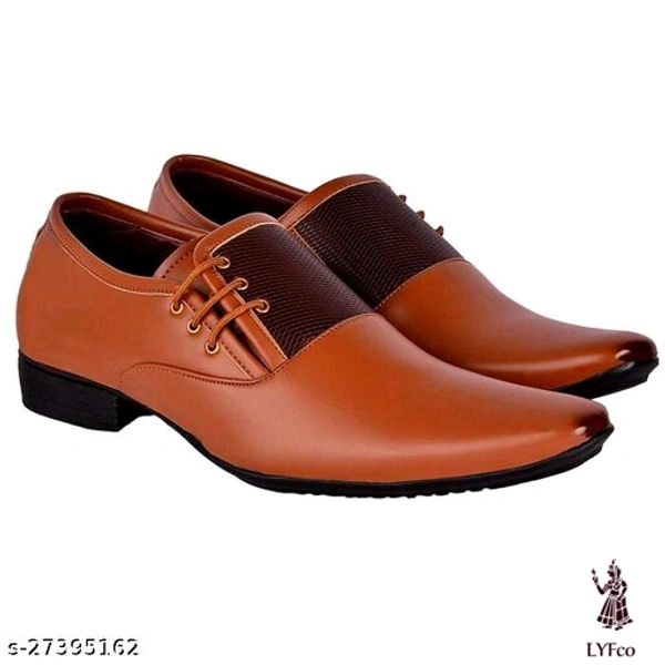 Catalog Name:*Aadab Fabulous Men Formal Shoes*Material: Syntethic LeatherSole Material: PVCFastening & Back Detail: Lace-UpPattern: SolidMultipack: 1 - 7