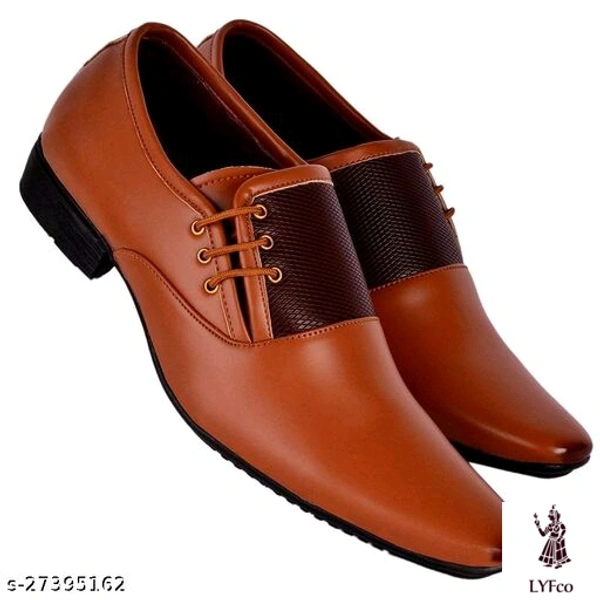 Catalog Name:*Aadab Fabulous Men Formal Shoes*Material: Syntethic LeatherSole Material: PVCFastening & Back Detail: Lace-UpPattern: SolidMultipack: 1 - 8