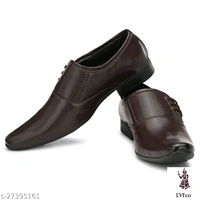 Catalog Name:*Aadab Fabulous Men Formal Shoes*Material: Syntethic LeatherSole Material: PVCFastening & Back Detail: Lace-UpPattern: SolidMultipack: 1 - 10