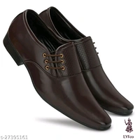 Catalog Name:*Aadab Fabulous Men Formal Shoes*Material: Syntethic LeatherSole Material: PVCFastening & Back Detail: Lace-UpPattern: SolidMultipack: 1 - 10