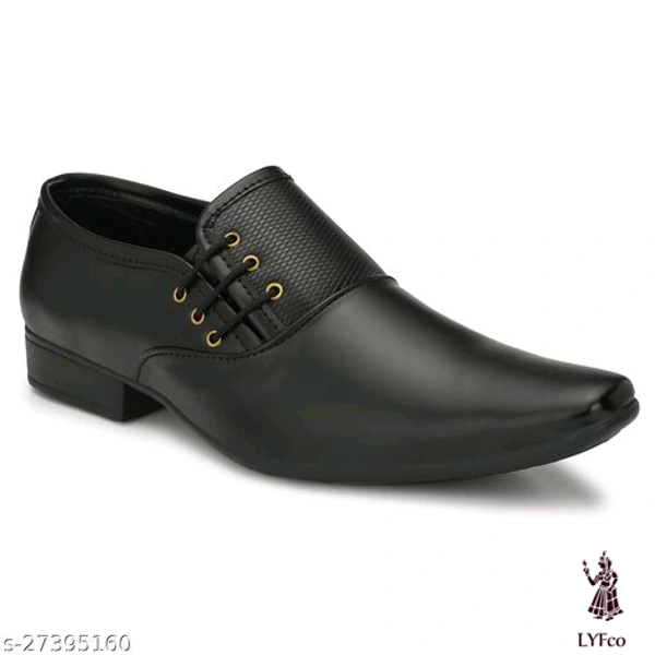 Catalog Name:*Aadab Fabulous Men Formal Shoes*Material: Syntethic LeatherSole Material: PVCFastening & Back Detail: Lace-UpPattern: SolidMultipack: 1 - 8