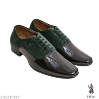 Catalog Name:*Modern Trendy Men Formal Shoes*Material: Syntethic LeatherSole Material: TPRFastening & Back Detail: Lace-UpPattern: Solid - 7