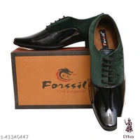 Catalog Name:*Modern Trendy Men Formal Shoes*Material: Syntethic LeatherSole Material: TPRFastening & Back Detail: Lace-UpPattern: Solid - 7