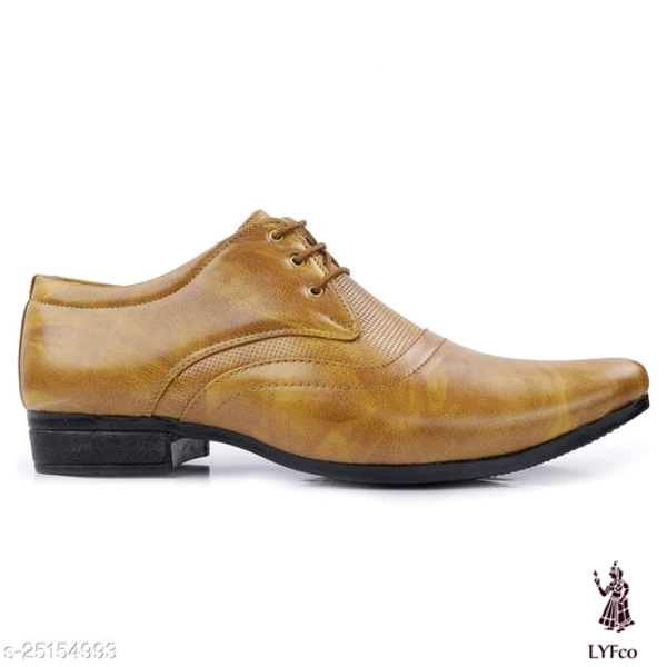 Catalog Name:*Latest Attractive Men Formal Shoes*Material: Syntethic Leather / Patent LeatherSole Material: RubberFastening & Back Detail: Lace-Up - 10