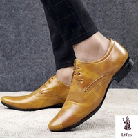Catalog Name:*Latest Attractive Men Formal Shoes*Material: Syntethic Leather / Patent LeatherSole Material: RubberFastening & Back Detail: Lace-Up - 10