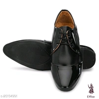 Catalog Name:*Latest Attractive Men Formal Shoes*Material: Syntethic Leather / Patent LeatherSole Material: RubberFastening & Back Detail: Lace-Up - 9
