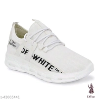 Catalog Name:*Aadab Graceful Men Sports Shoes*Material: Syntethic Leather / MeshSole Material: RubberFastening & Back Detail: Lace-UpPattern: SolidMultipack: 1 - 9