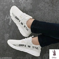Catalog Name:*Aadab Graceful Men Sports Shoes*Material: Syntethic Leather / MeshSole Material: RubberFastening & Back Detail: Lace-UpPattern: SolidMultipack: 1 - 9